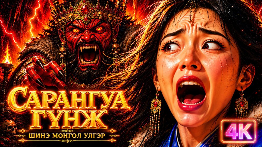 Мөнгөн сарны гүнж - Сарангуа гүнж монгол үлгэр
